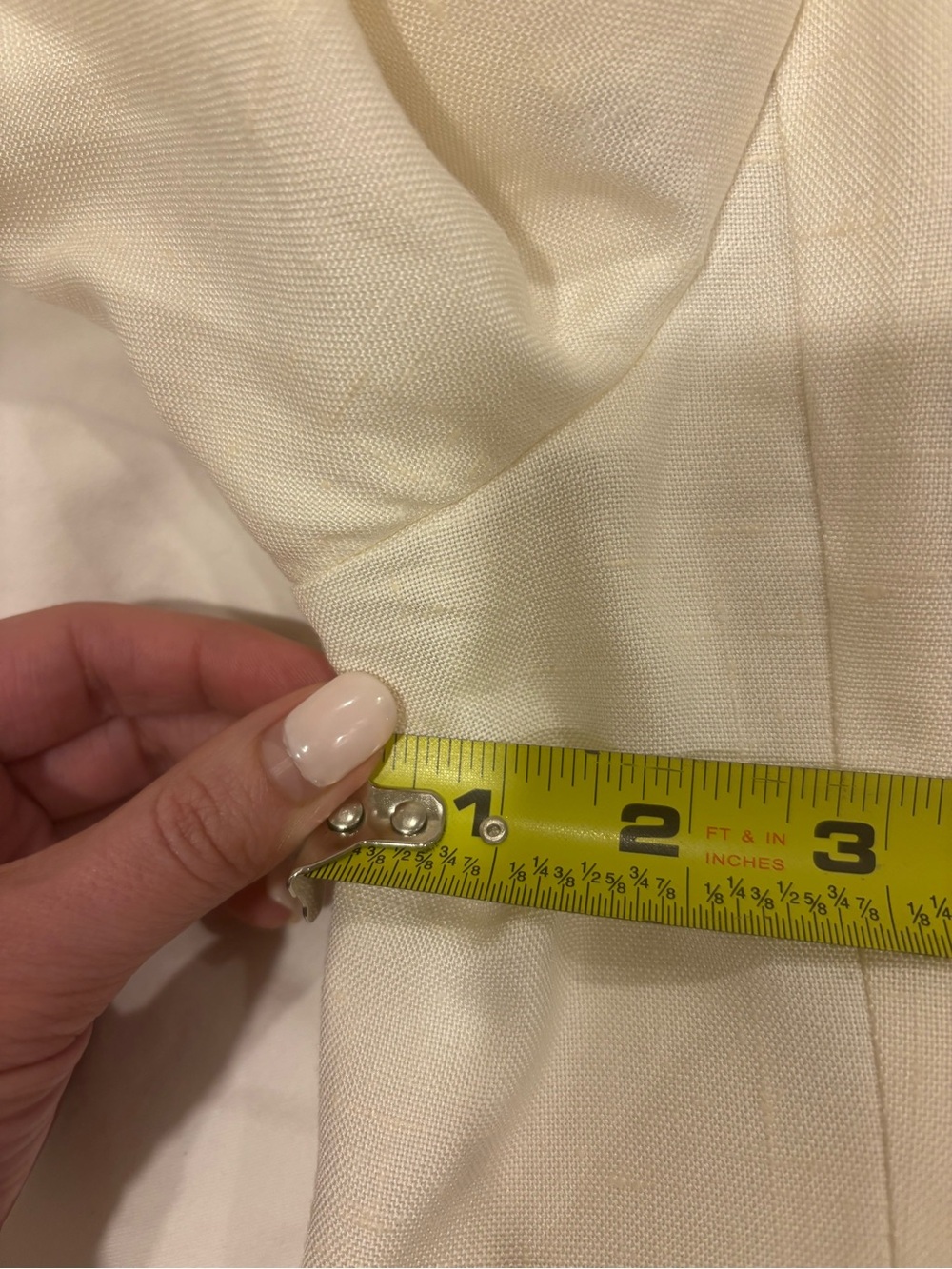 Dior Double-Breasted Cream Blazer - Picture 5 of 6